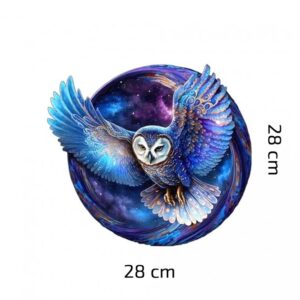 107 3 Drevene Puzzle Magicka Sova Drevene Puzzle Sova 4