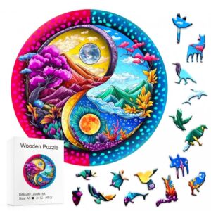 137 1 Drevene 3d Puzzle Yin Yang Priroda 2