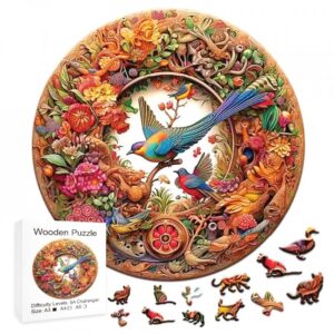 83 3 Vyrezavane Drevene 3d Puzzle Ptak 4
