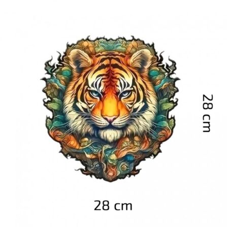 92 Drevene Puzzle Tygr Tygri Drevene Puzzle 1