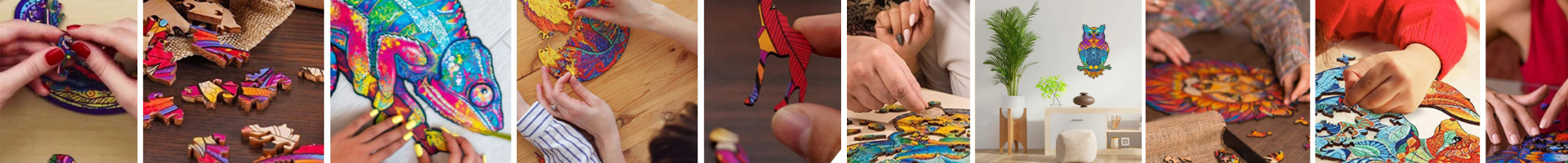 Unikátní 3D dřevěné puzzle pro dospělé i děti.