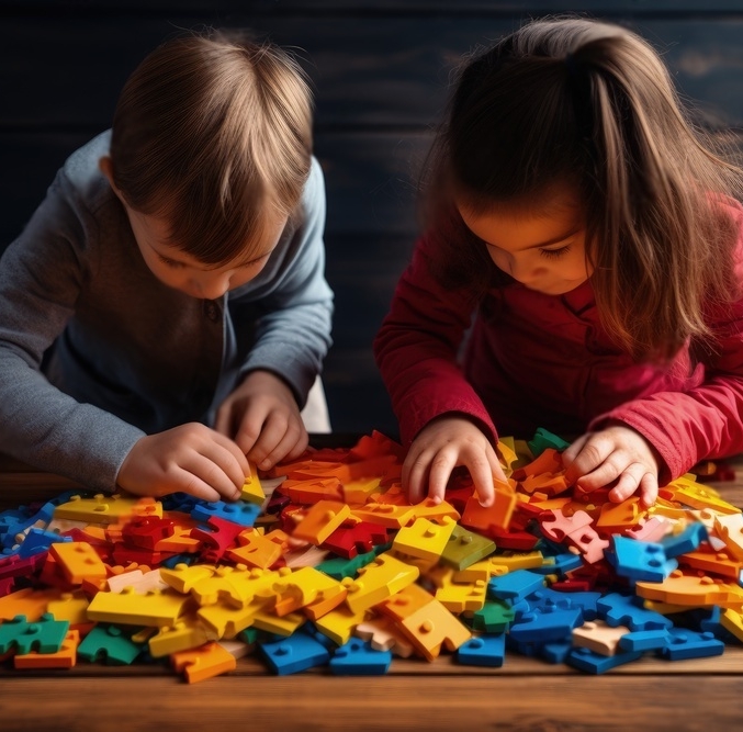 Stavebnice Puzzle Skladacky 3dpuzzle