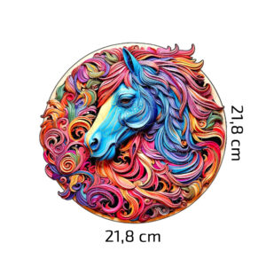 Dřevěné Puzzle S Koněm (5)