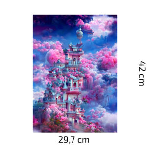 Puzzle Ze Dřeva Květivový Dům (4)