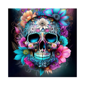 Puzzle Ze Dřeva Lebka (2)