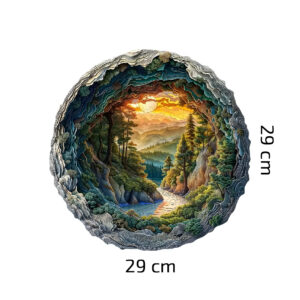 Dřevěné Puzzle Lesní Cesta (1)