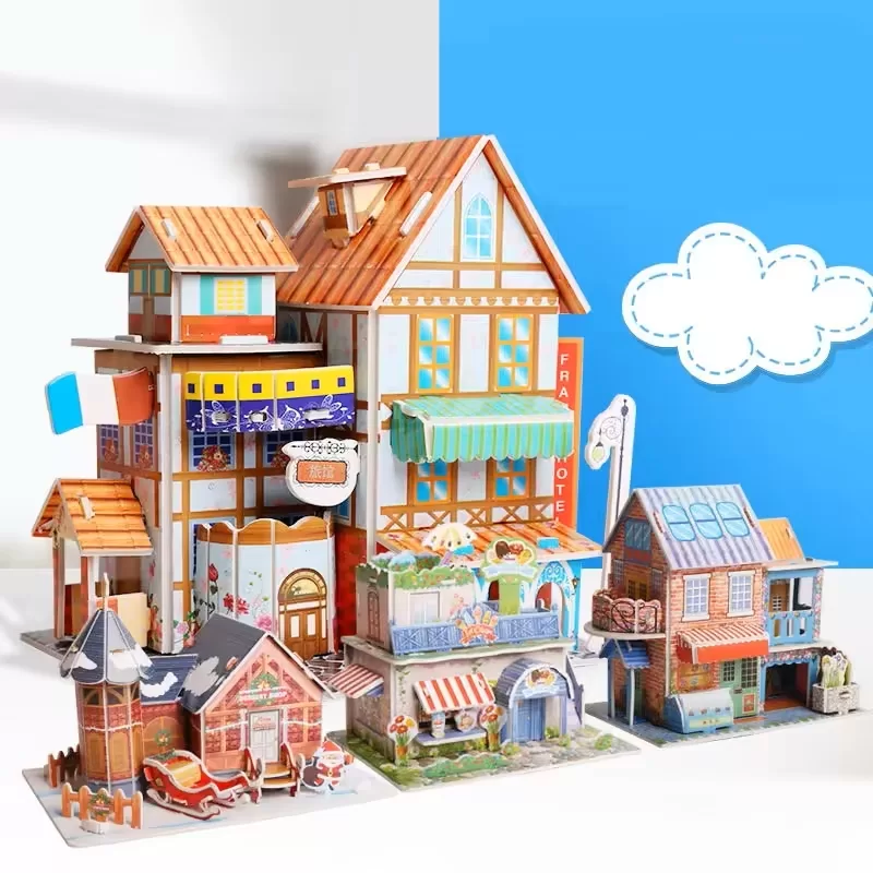 3D pěnové puzzle a modely