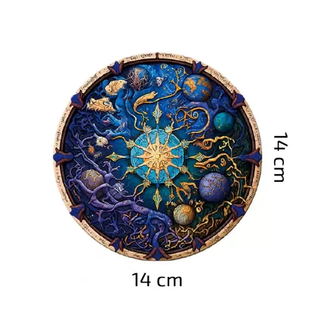 Dřevěné Puzzle Mystery Galaxie (5)
