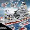 Stavebnice Bitevní Křižník Styl Lego (2)