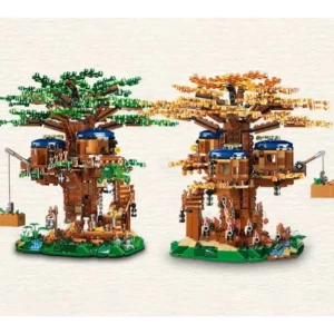 Velká Stavebnice Dům Na Stromě Styl Lego (1)