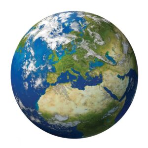 Dřevěné Puzzle Zeměkoule Real (1)