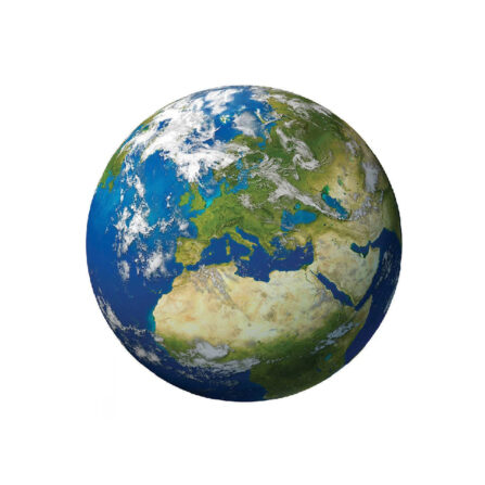 Dřevěné Puzzle Zeměkoule Real (3)