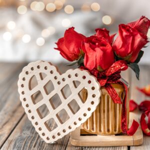 Valentýnské dárky a dekorace